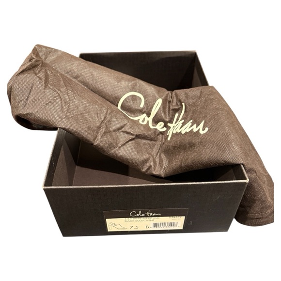Vintage Cole Haan Stephanie Air high heel platform slingback 7.5 Unworn NIB - Picture 8 of 8